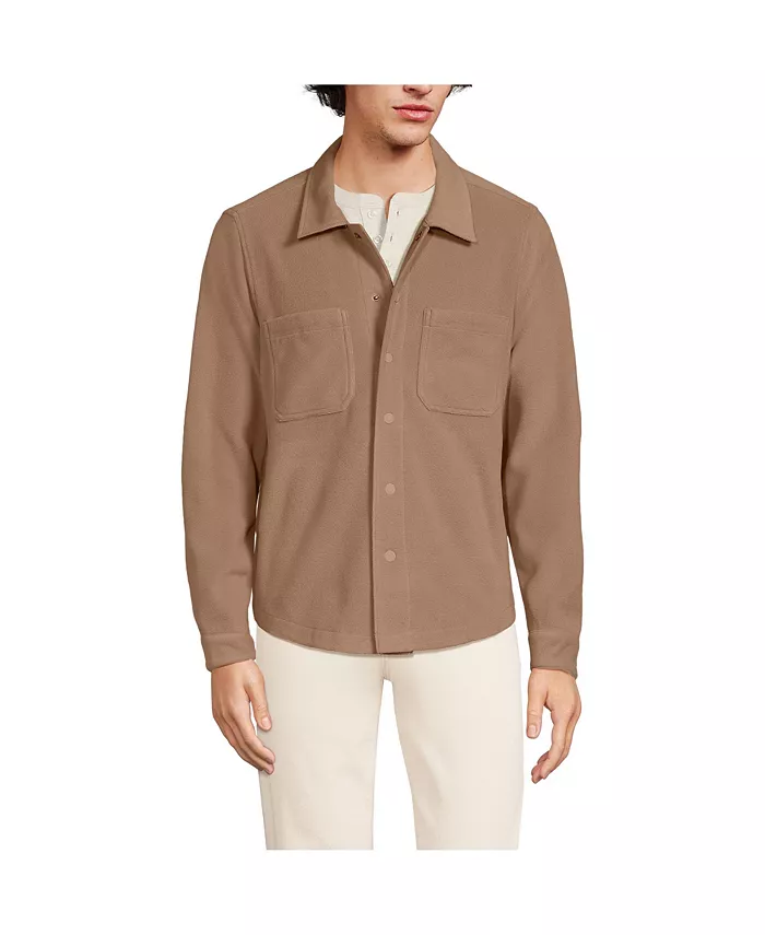 Мужская флисовая рубашка-куртка Anyweather Lands' End, красный
Мужская флисовая рубашка-куртка Anyweather Lands' End, красный