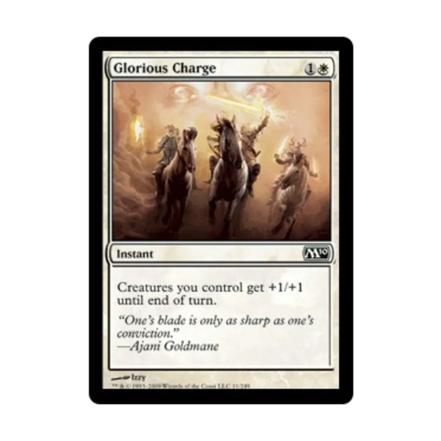 CCG Славный натиск (С), MTG - Magic 2010 
CCG Славный натиск (С), MTG - Magic 2010