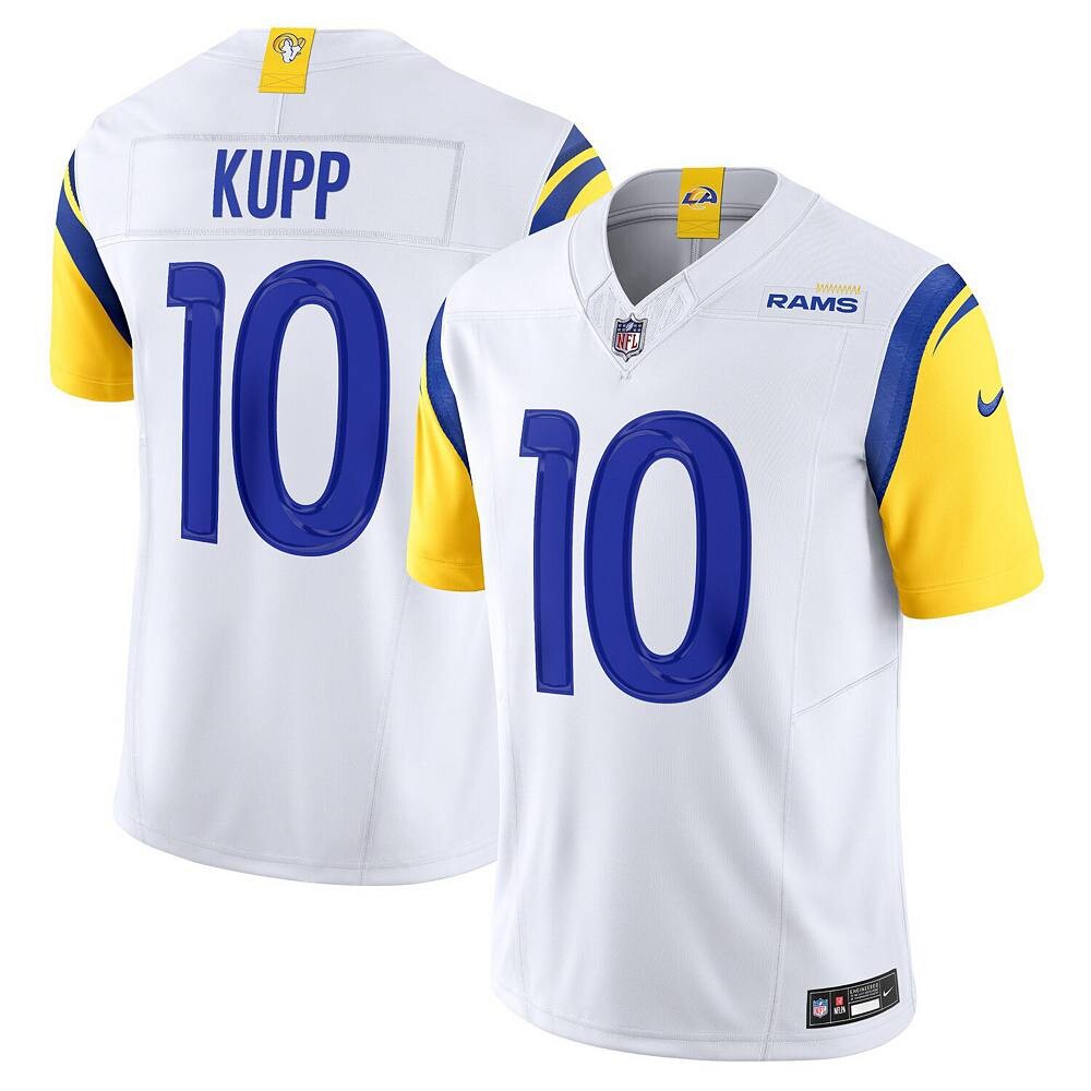 Мужские кроссовки Nike Cooper Kupp White Los Angeles Rams Vapor F. Ограниченный Джерси, цвет Lar White
Мужские кроссовки Nike Cooper Kupp White Los Angeles Rams Vapor F. Ограниченный Джерси, цвет Lar White
