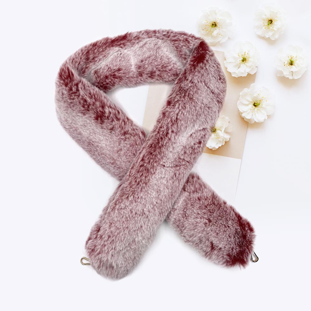 Ремешок для сумки из искусственного меха FASHNZFAB, Burgundy
Ремешок для сумки из искусственного меха FASHNZFAB, Burgundy