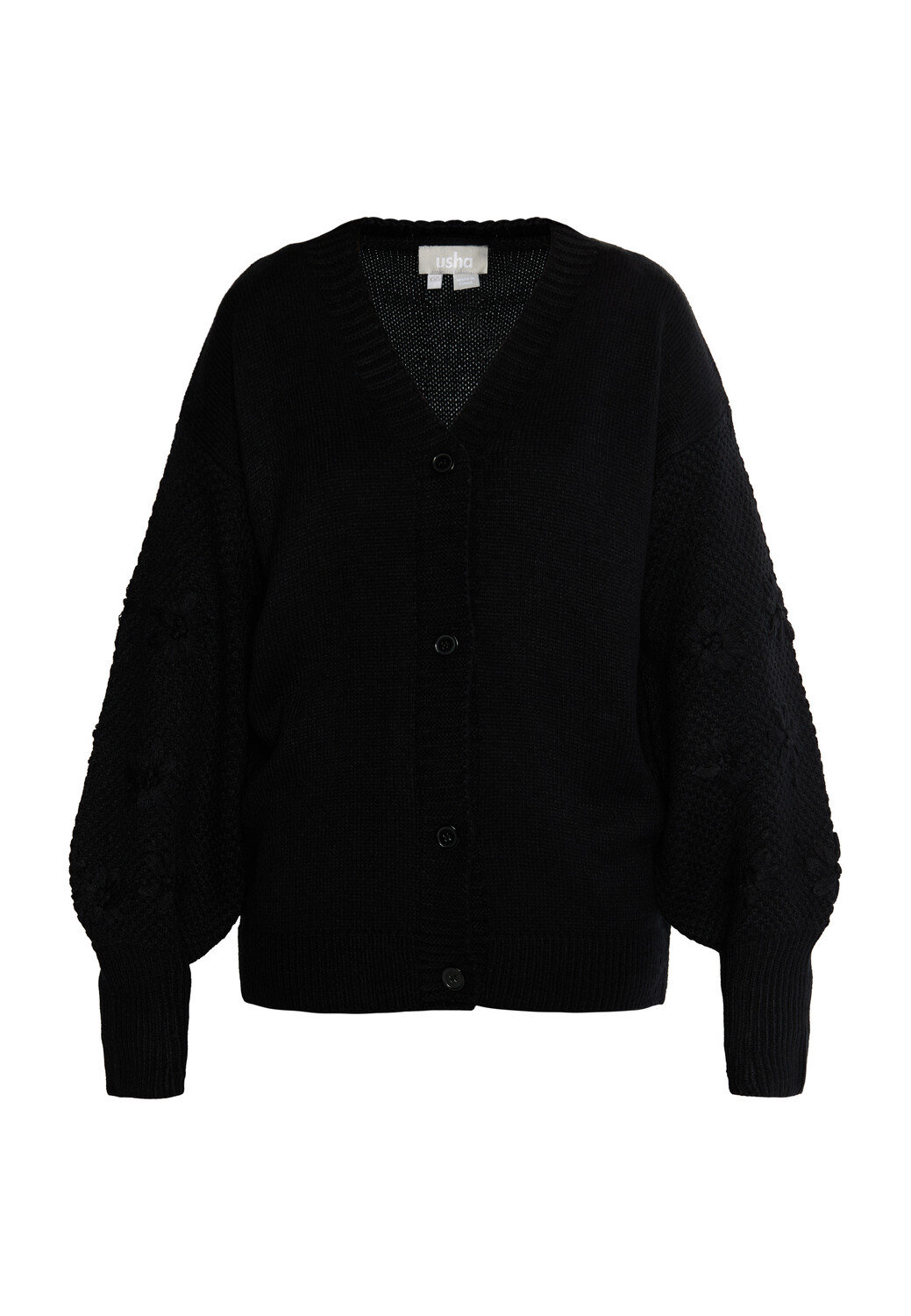 Толстовка Usha Strickcardigan, черный
Толстовка Usha Strickcardigan, черный