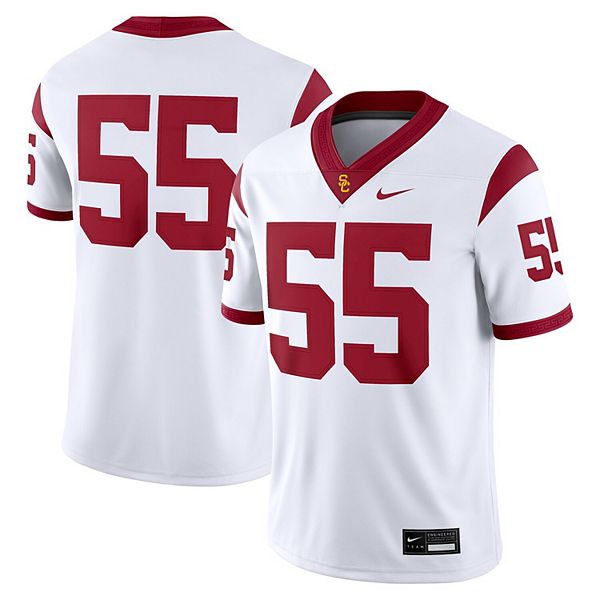 Мужская футболка #55 USC Trojans Limited Away Game белая Nike
Мужская футболка #55 USC Trojans Limited Away Game белая Nike