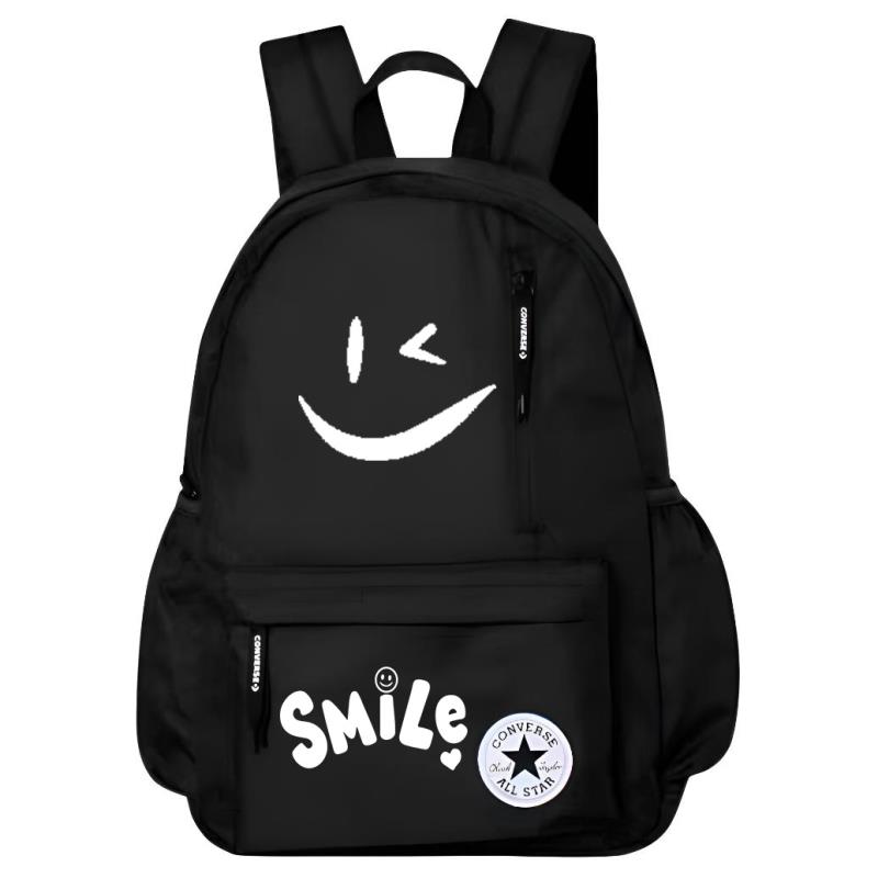 Converse Полиэстеровый рюкзак обычный мужской черный, Smile 1
Converse Полиэстеровый рюкзак обычный мужской черный, Smile 1