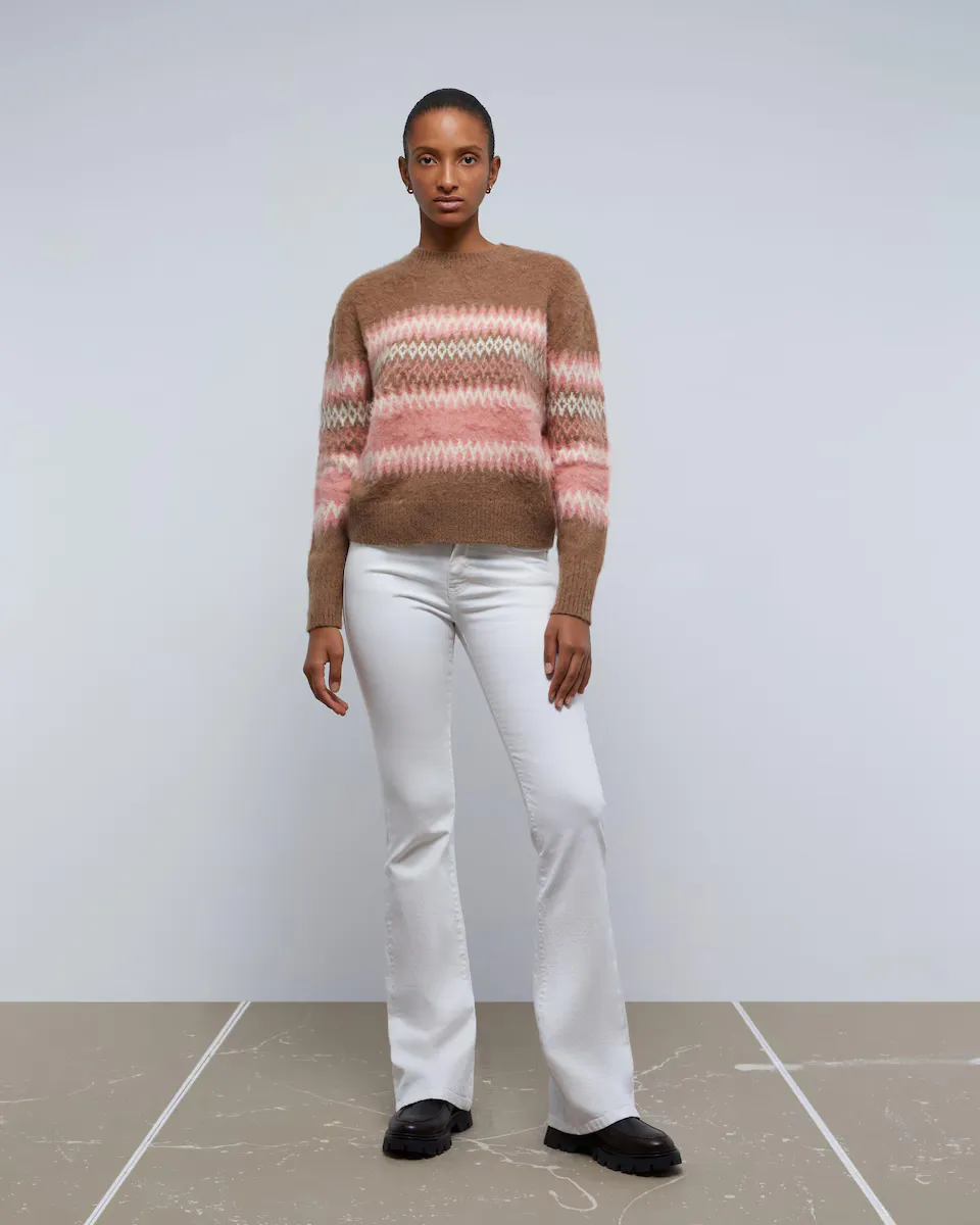 Женские прямые джинсы белого цвета со шлевками для ремня Scalpers, белый
Женские прямые джинсы белого цвета со шлевками для ремня Scalpers, белый