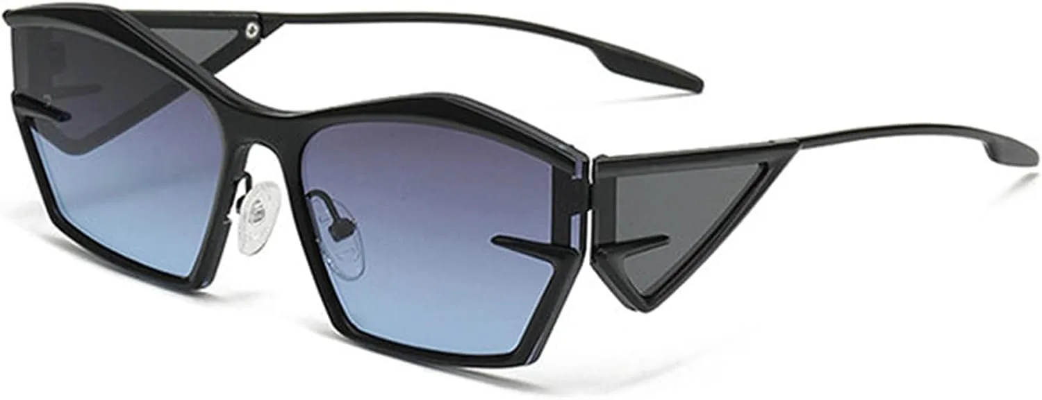 Солнцезащитные очки Helena Fashion неправильной формы, прямоугольные, для женщин и мужчин, 2025 год, роскошные панк-очки в металлической оправе для мужчин, C2
Солнцезащитные очки Helena Fashion неправильной формы, прямоугольные, для женщин и мужчин, 2025 год, роскошные панк-очки в металлической оправе для мужчин, C2