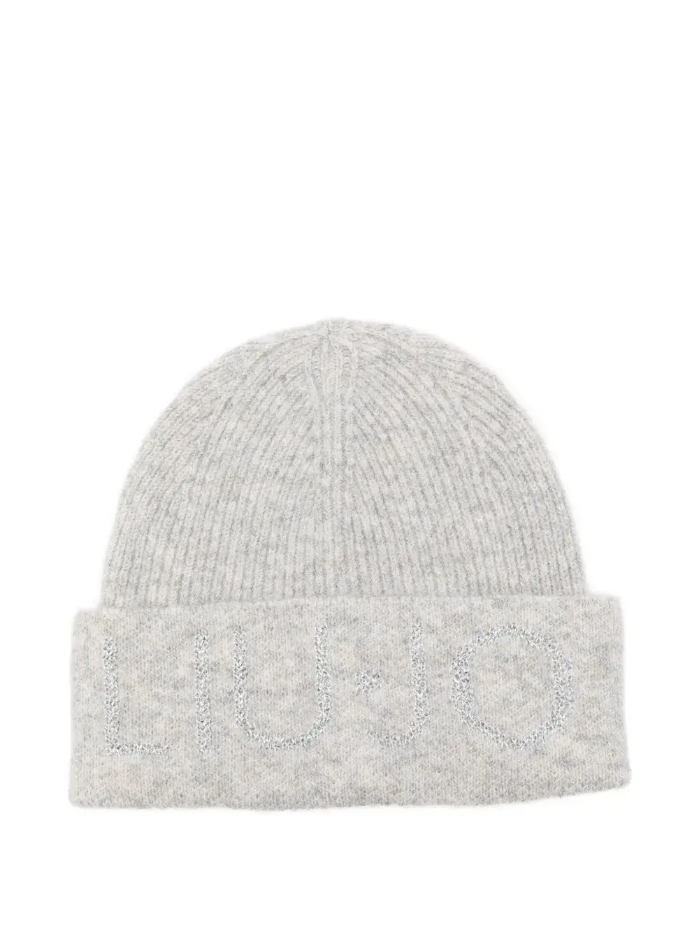 Ребристая шапка с логотипом LIU JO, серый
Ребристая шапка с логотипом LIU JO, серый