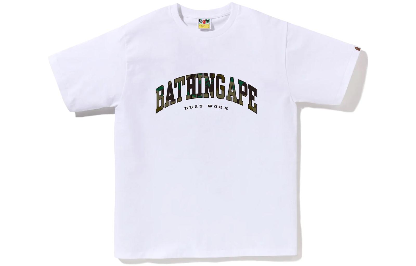 Футболка Bape 1st Camo Logo A BATHING APE, белый зеленый
Футболка Bape 1st Camo Logo A BATHING APE, белый зеленый