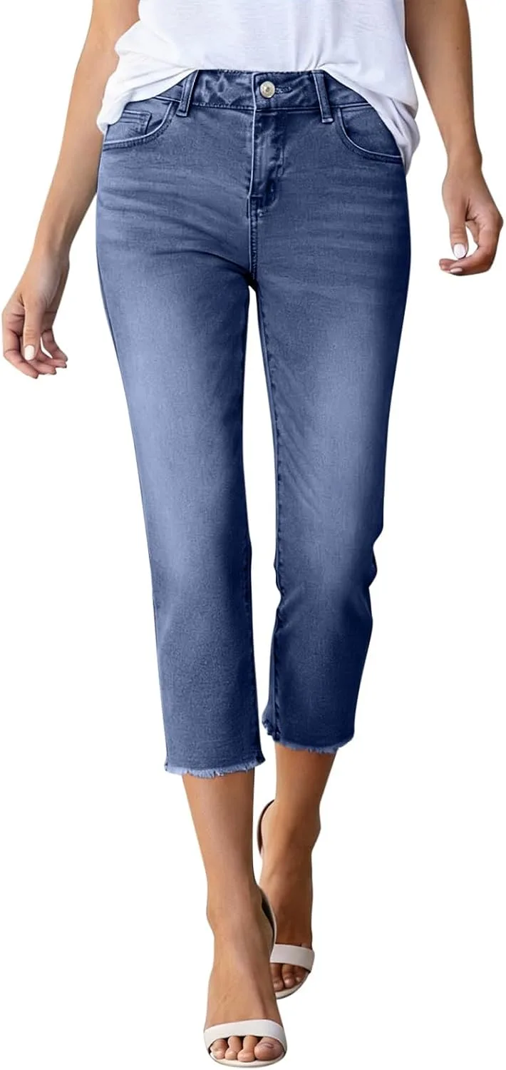 Прямые джинсы-капри для женщин Stretchy Casual Summer Washed с карманами HGps8w
Прямые джинсы-капри для женщин Stretchy Casual Summer Washed с карманами HGps8w