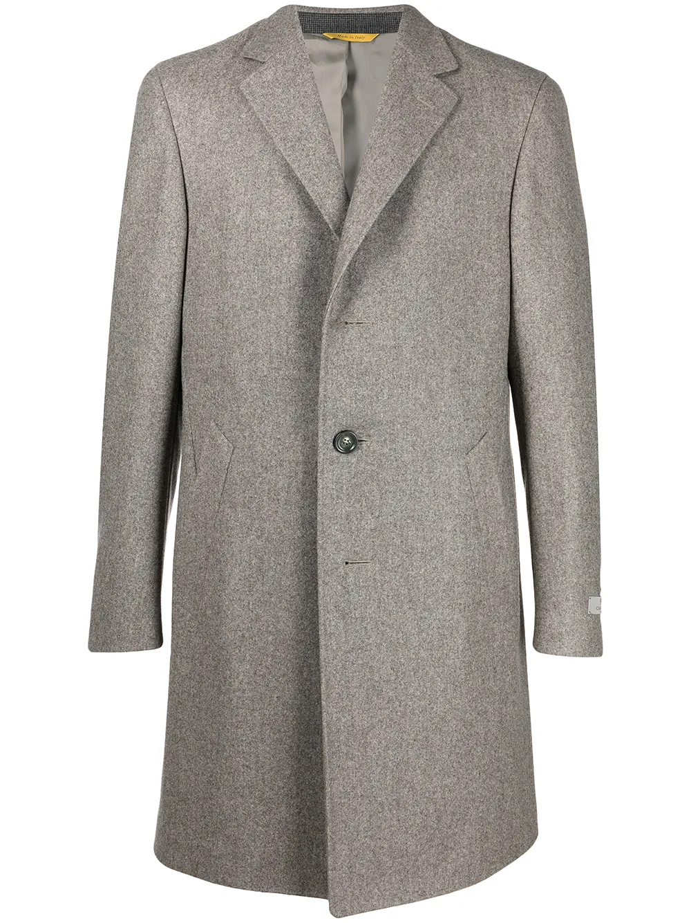 Однобортное пальто Canali, нейтральный
Однобортное пальто Canali, нейтральный