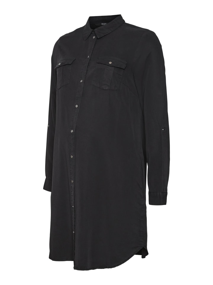 Платье до колена Vero Moda, черный 
Платье до колена Vero Moda, черный