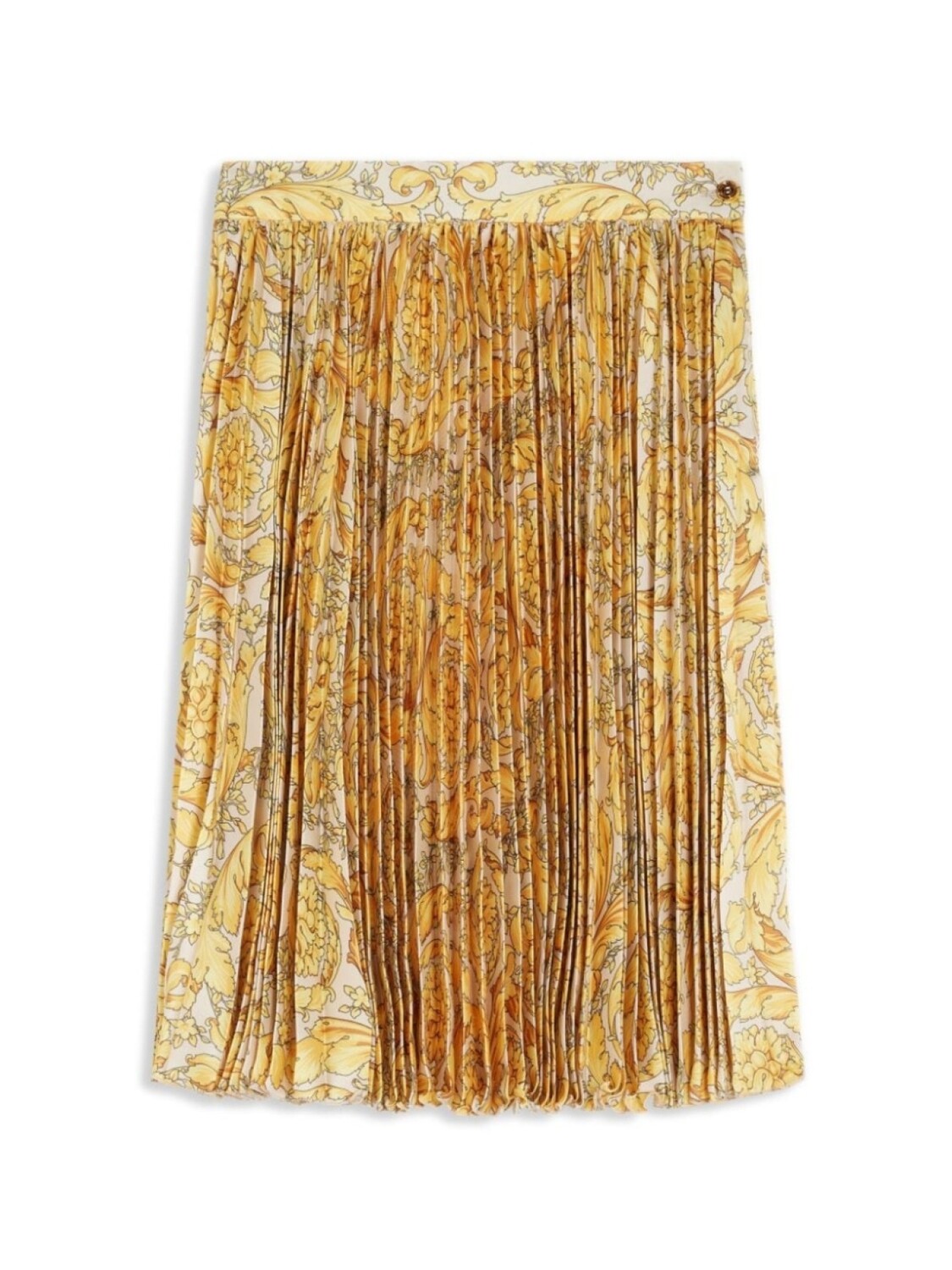 Плиссированная юбка миди с принтом Barocco Versace Kids, желтый
Плиссированная юбка миди с принтом Barocco Versace Kids, желтый