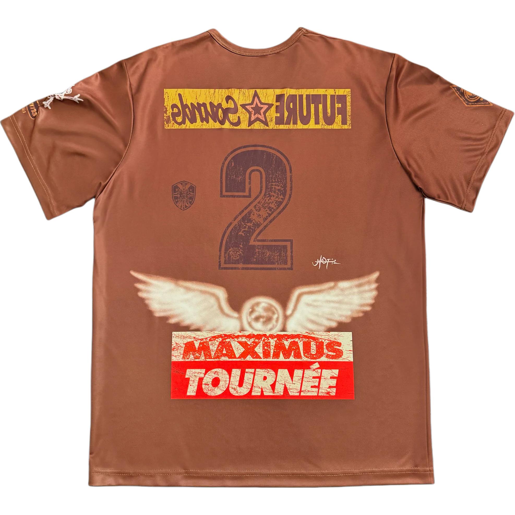 Футболка Circus Maximus Soccer Трэвиса Скотта, коричневый
Футболка Circus Maximus Soccer Трэвиса Скотта, коричневый