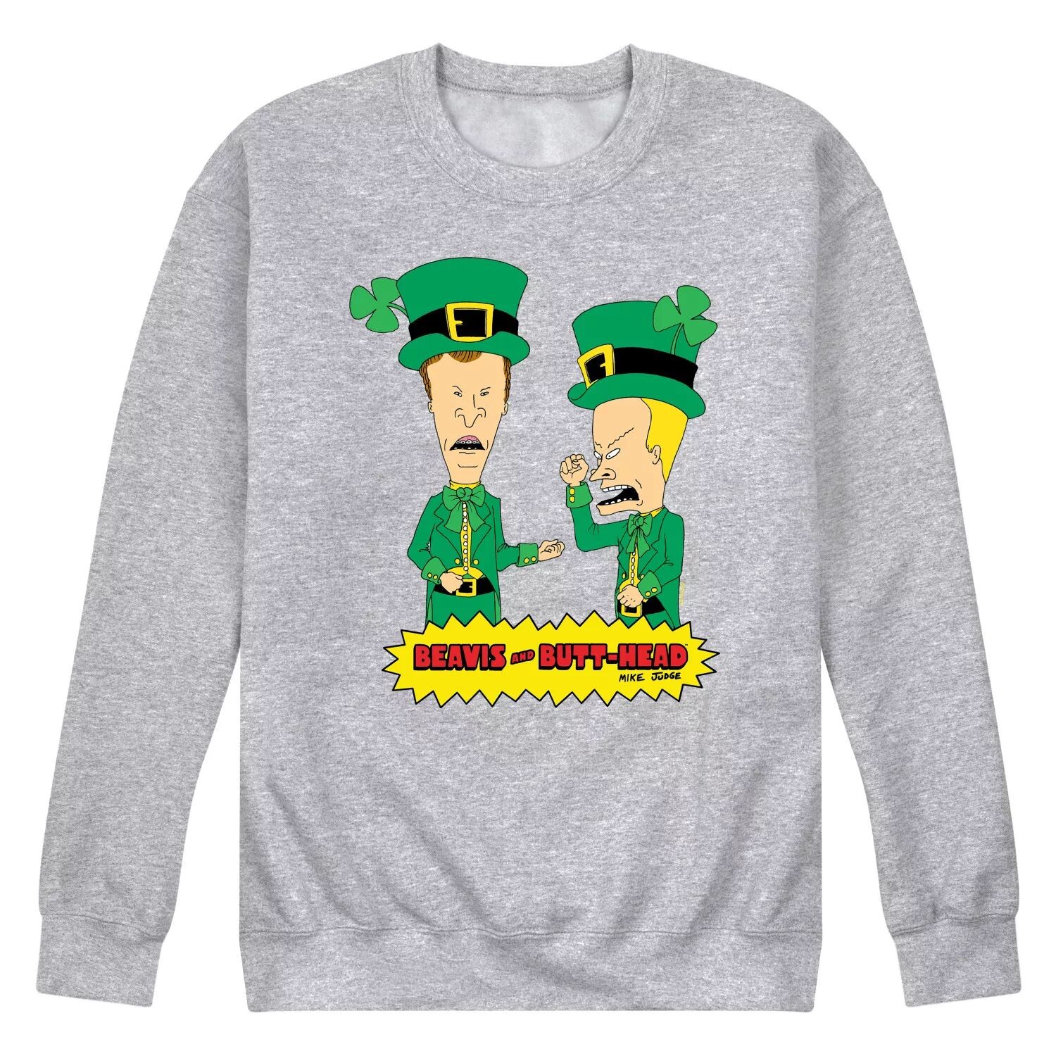 Мужской свитшот ко Дню Святого Патрика с Бивисом и Баттхедом Licensed Character
Мужской свитшот ко Дню Святого Патрика с Бивисом и Баттхедом Licensed Character