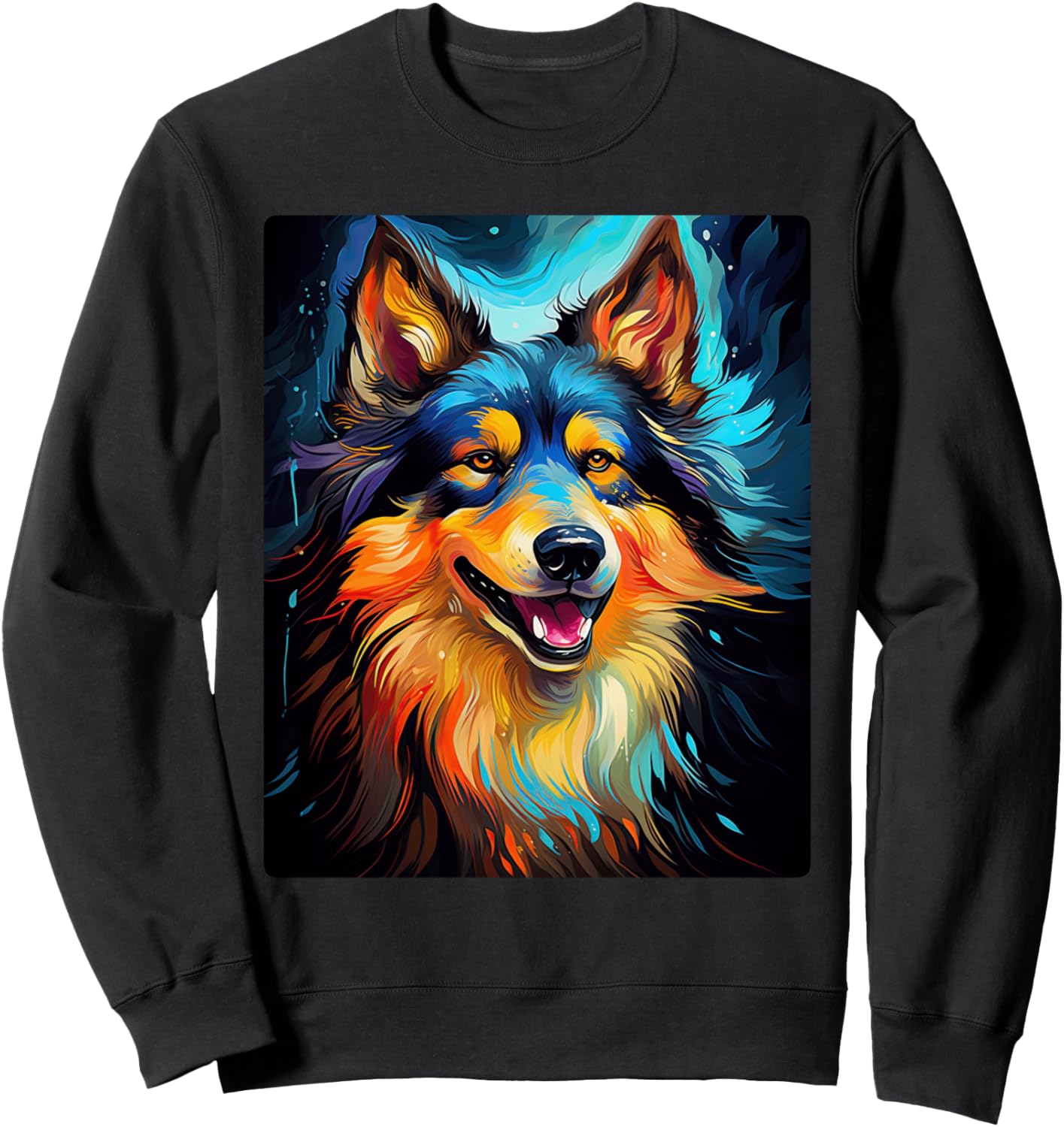 Фотография собаки, выполненная маслом, милая толстовка с изображением щенка Oil Print Animals, черный
Фотография собаки, выполненная маслом, милая толстовка с изображением щенка Oil Print Animals, черный