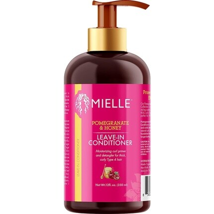 Несмываемый кондиционер Mielle Organics с гранатом и медом для волос 4-го типа, 12 унций
Несмываемый кондиционер Mielle Organics с гранатом и медом для волос 4-го типа, 12 унций