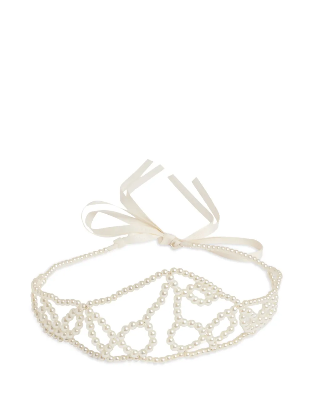 Ободок Jumelle с жемчугом Bonpoint, белый
Ободок Jumelle с жемчугом Bonpoint, белый