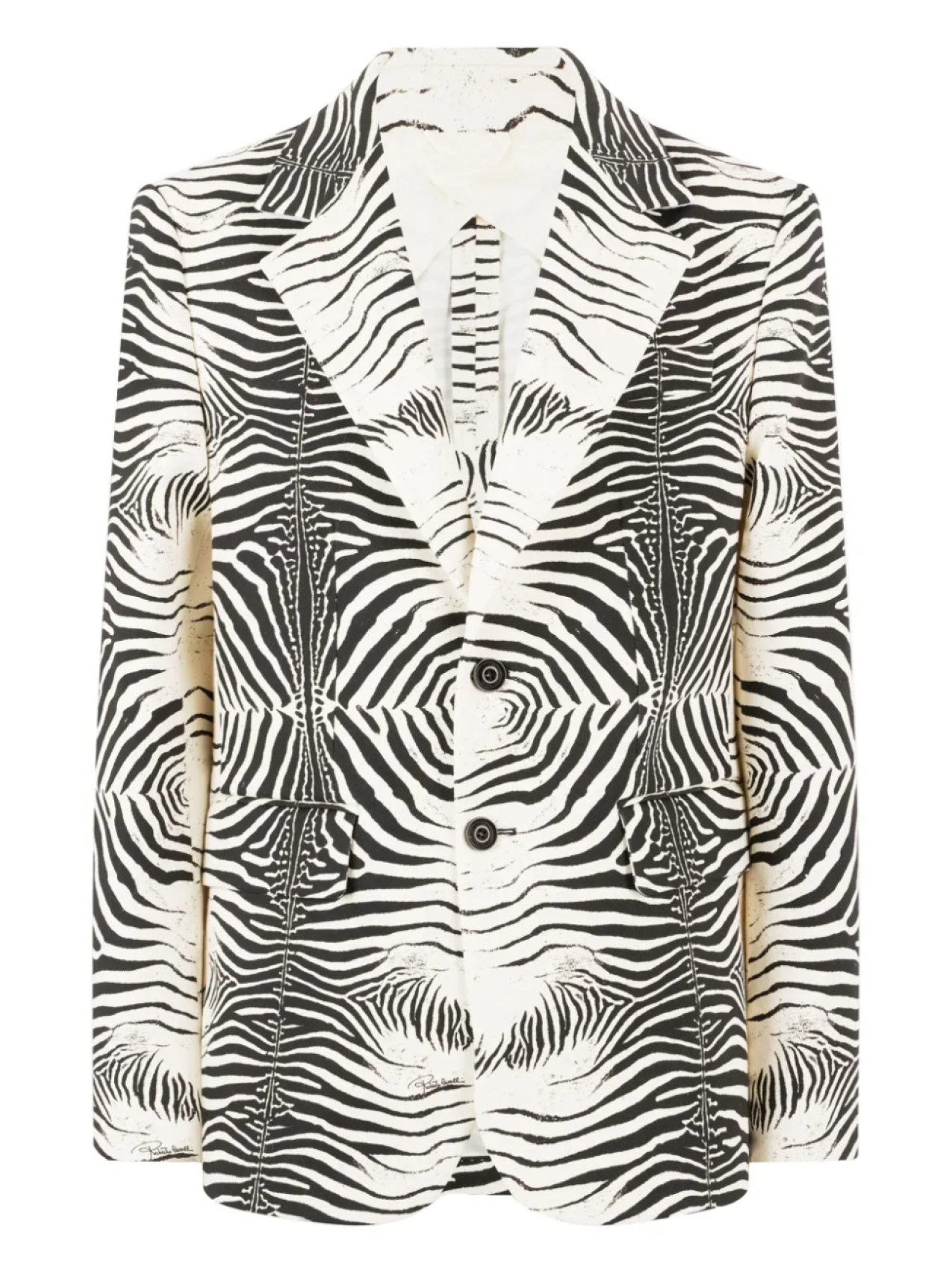 Пиджак с леопардовым принтом Roberto Cavalli, черный
Пиджак с леопардовым принтом Roberto Cavalli, черный