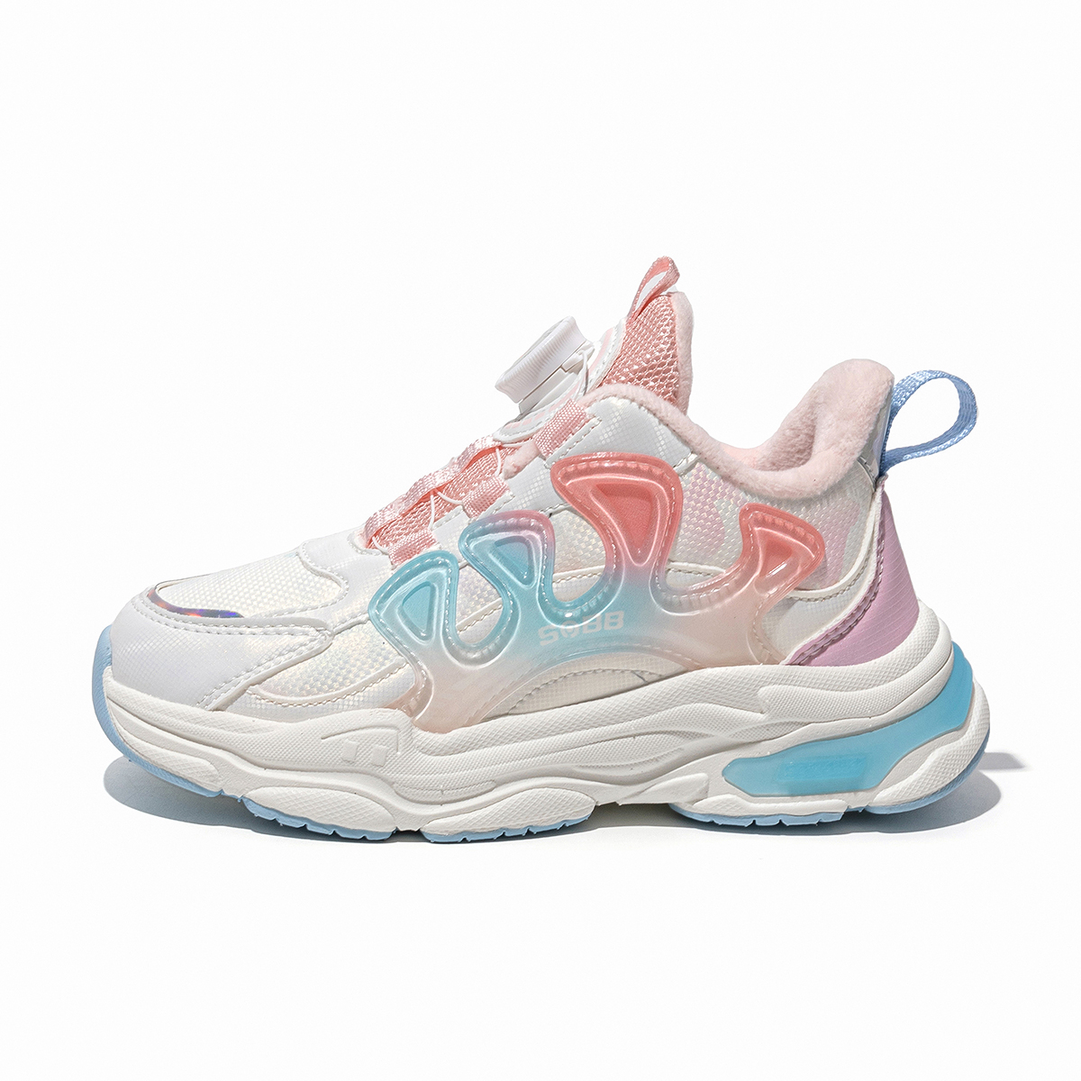 Детские высокие кроссовки для бега KidsSHOUBA, бело-розовые
Детские высокие кроссовки для бега KidsSHOUBA, бело-розовые