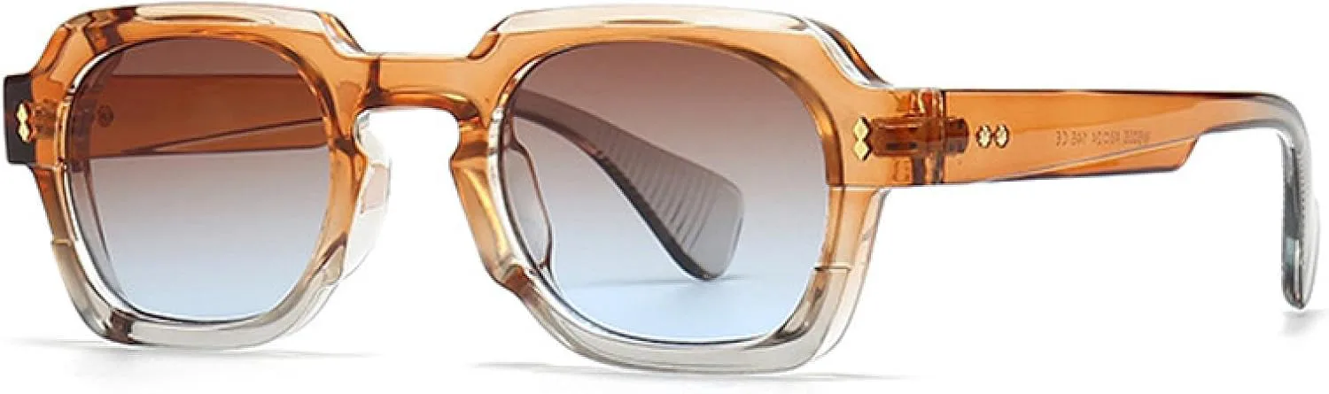 Популярные модные женские солнцезащитные очки в винтажном панк-стиле, градиентные очки, мужские солнцезащитные очки с заклепками VVTWSSW, Orange Tea Blue
Популярные модные женские солнцезащитные очки в винтажном панк-стиле, градиентные очки, мужские солнцезащитные очки с заклепками VVTWSSW, Orange Tea Blue