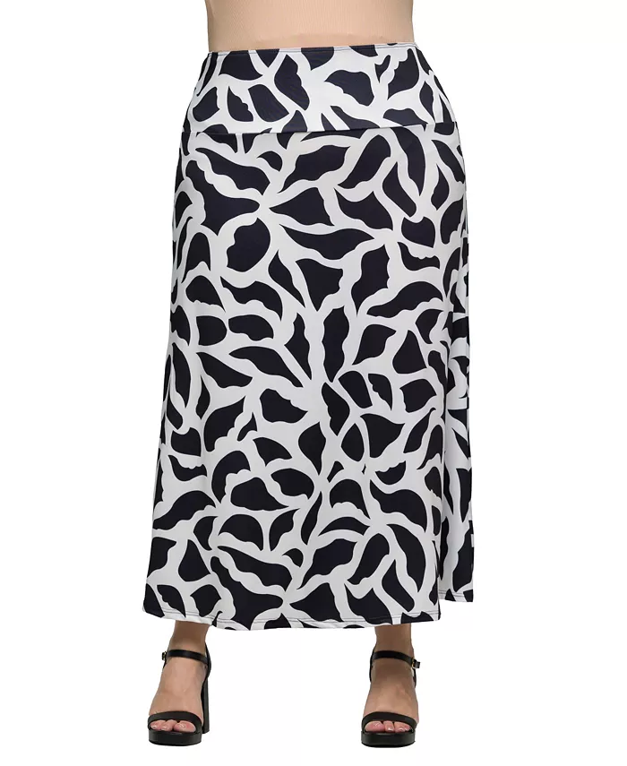 Юбка макси А-силуэта больших размеров с эластичной талией 24seven Comfort Apparel, черный
Юбка макси А-силуэта больших размеров с эластичной талией 24seven Comfort Apparel, черный