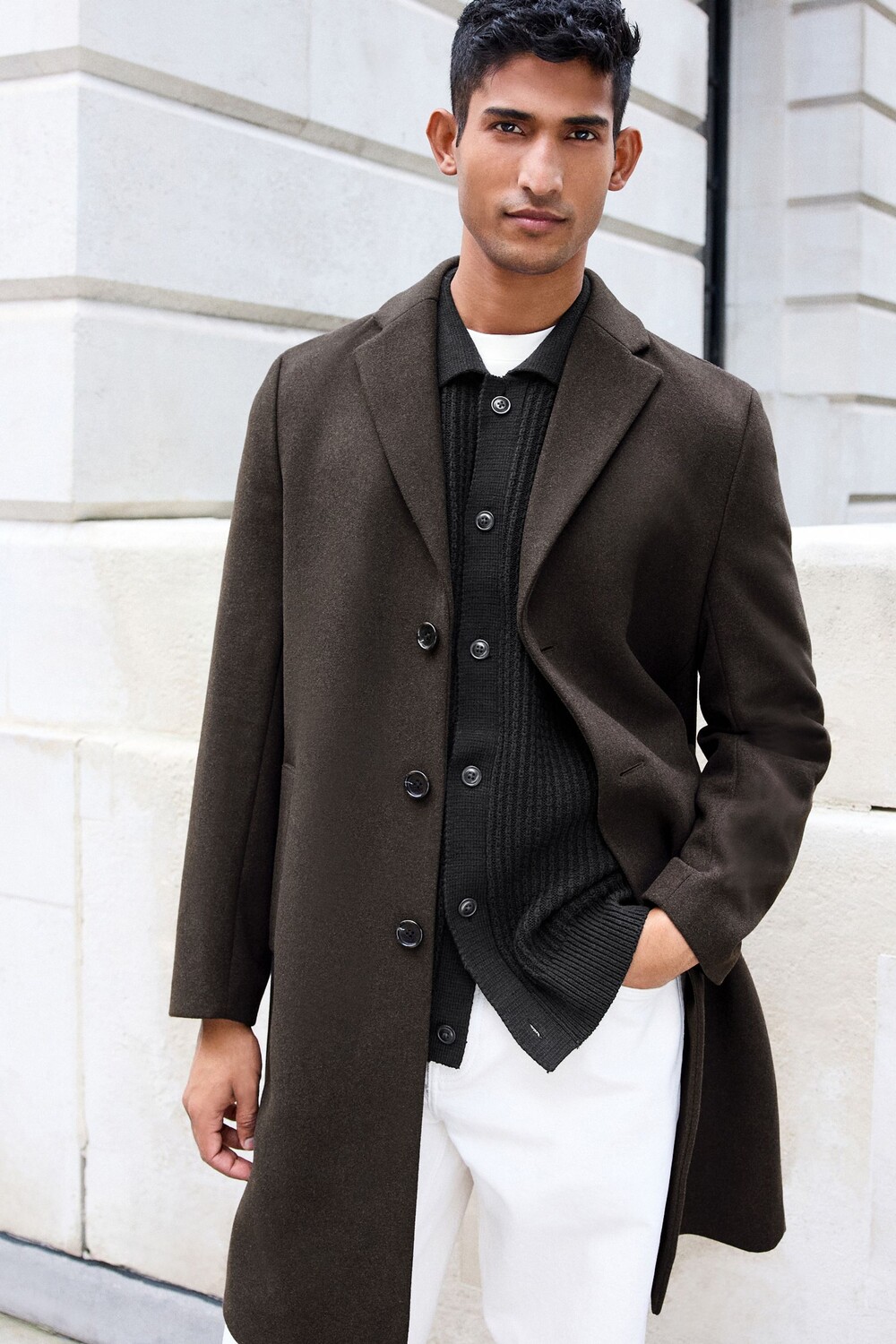 Пальто Эпсом с шерстью Next, коричневый
Пальто Эпсом с шерстью Next, коричневый