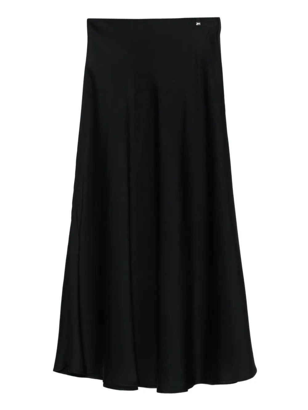 Юбка-клеш с завышенной талией Herno, черный 
Юбка-клеш с завышенной талией Herno, черный