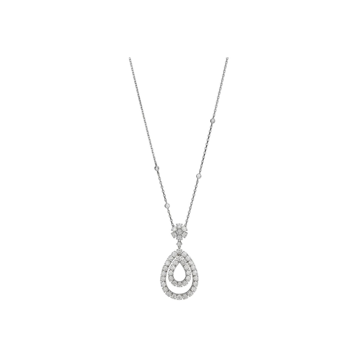 Подвеска Chopard L'heure du diamant из белого золота с бриллиантами
Подвеска Chopard L'heure du diamant из белого золота с бриллиантами