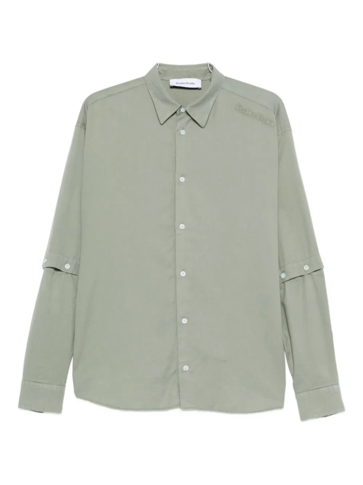 Рубашка с рукавами на пуговицах Études Studio, зеленый
Рубашка с рукавами на пуговицах Études Studio, зеленый