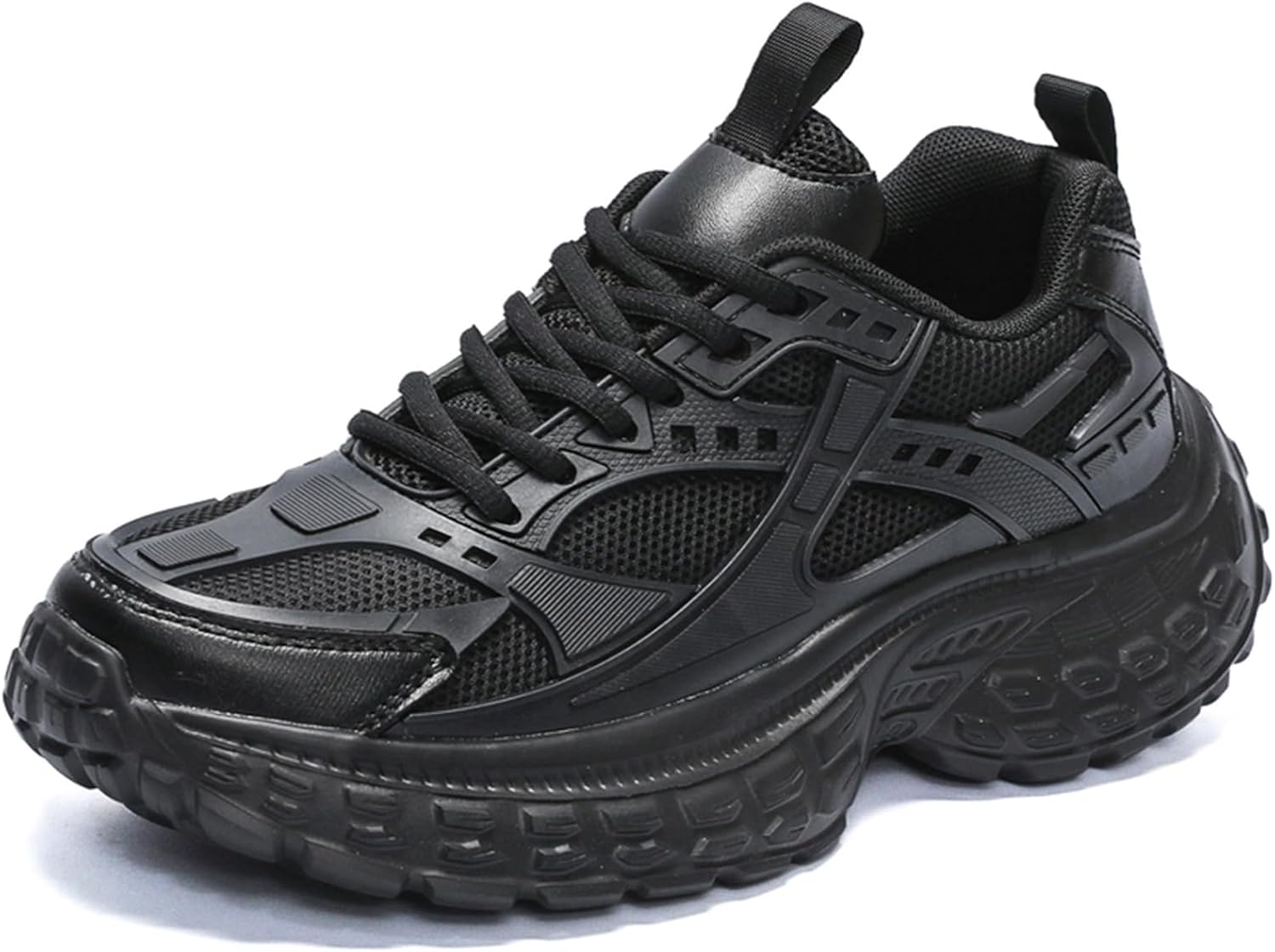 Мужские повседневные спортивные кроссовки для ходьбы с толстой подошвой, дышащие кроссовки, массивные модные кроссовки для мужчин Spwagym, черный
Мужские повседневные спортивные кроссовки для ходьбы с толстой подошвой, дышащие кроссовки, массивные модные кроссовки для мужчин Spwagym, черный