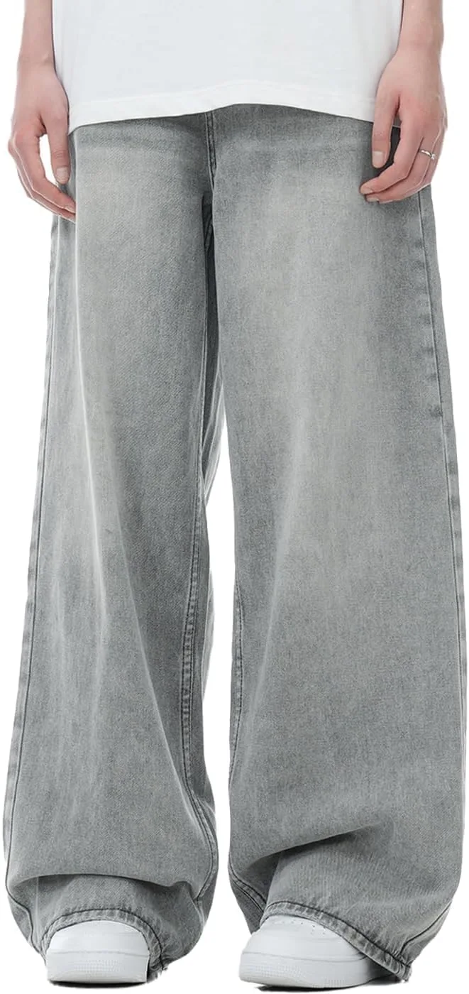 Джинсы baggy Y2k wide leg grey skater vintage oversized XAJKOU
Джинсы baggy Y2k wide leg grey skater vintage oversized XAJKOU