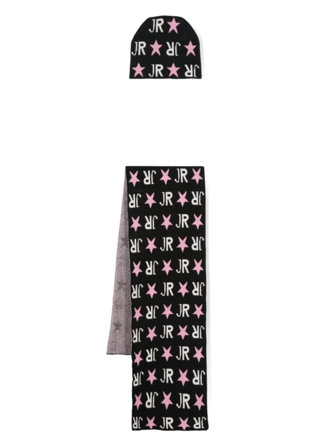 John Richmond Junior комплект шапок с логотипом intarsia, черный
John Richmond Junior комплект шапок с логотипом intarsia, черный