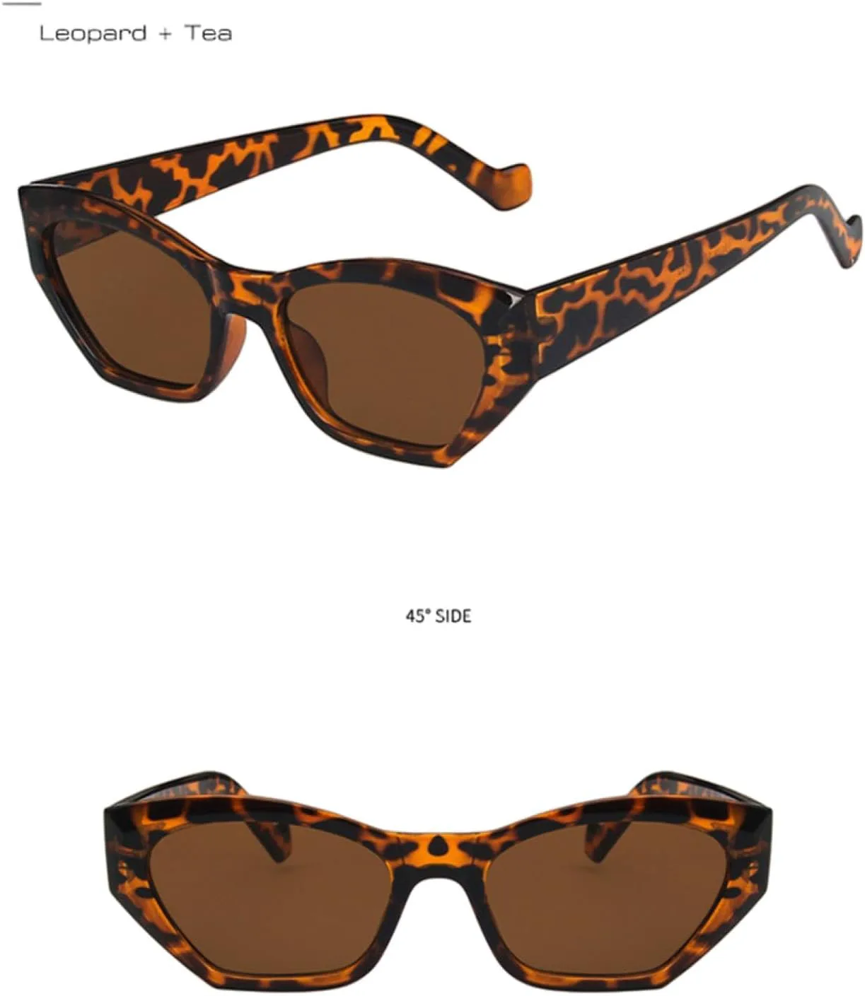 Модные солнцезащитные очки «кошачий глаз» неправильной формы для женщин, конфетного цвета, мужские, с защитой от УФ-излучения UV400 TOIPASTN, Jelly Tea Tea
Модные солнцезащитные очки «кошачий глаз» неправильной формы для женщин, конфетного цвета, мужские, с защитой от УФ-излучения UV400 TOIPASTN, Jelly Tea Tea