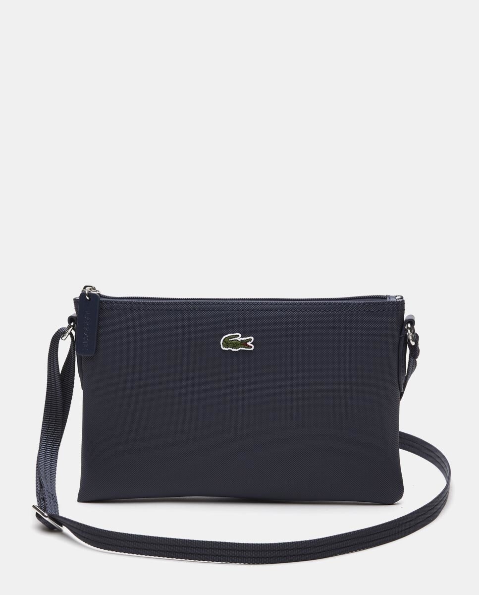 Средняя плоская синяя сумка через плечо на молнии Lacoste, синий
Средняя плоская синяя сумка через плечо на молнии Lacoste, синий