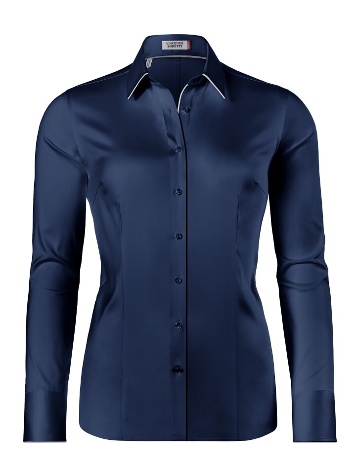 Блуза Vincenzo Boretti tailliert, темно-синий
Блуза Vincenzo Boretti tailliert, темно-синий