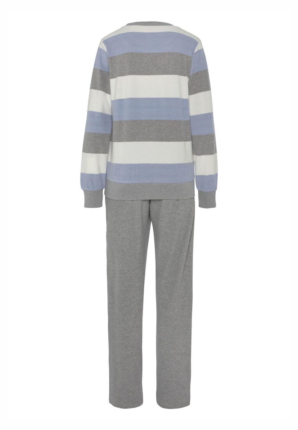 Пижама LASCANA, сине-серый
Пижама LASCANA, сине-серый