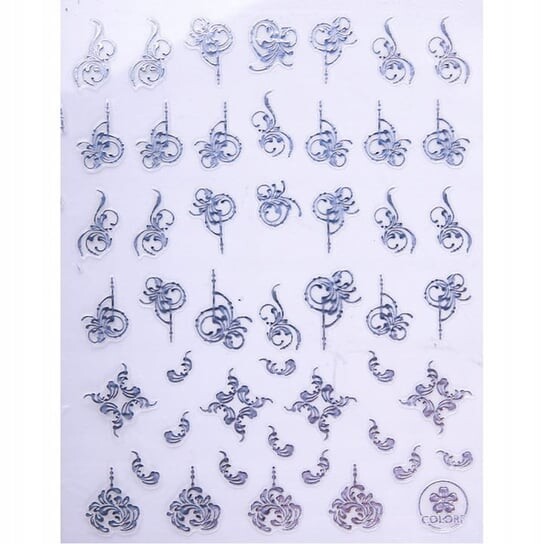 Тонкие самоклеящиеся наклейки для ногтей Colorf CB №176 Серебристый, AllePaznokcie
Тонкие самоклеящиеся наклейки для ногтей Colorf CB №176 Серебристый, AllePaznokcie