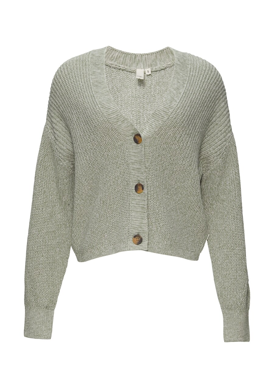 Вязаный кардиган QS, зеленый
Вязаный кардиган QS, зеленый