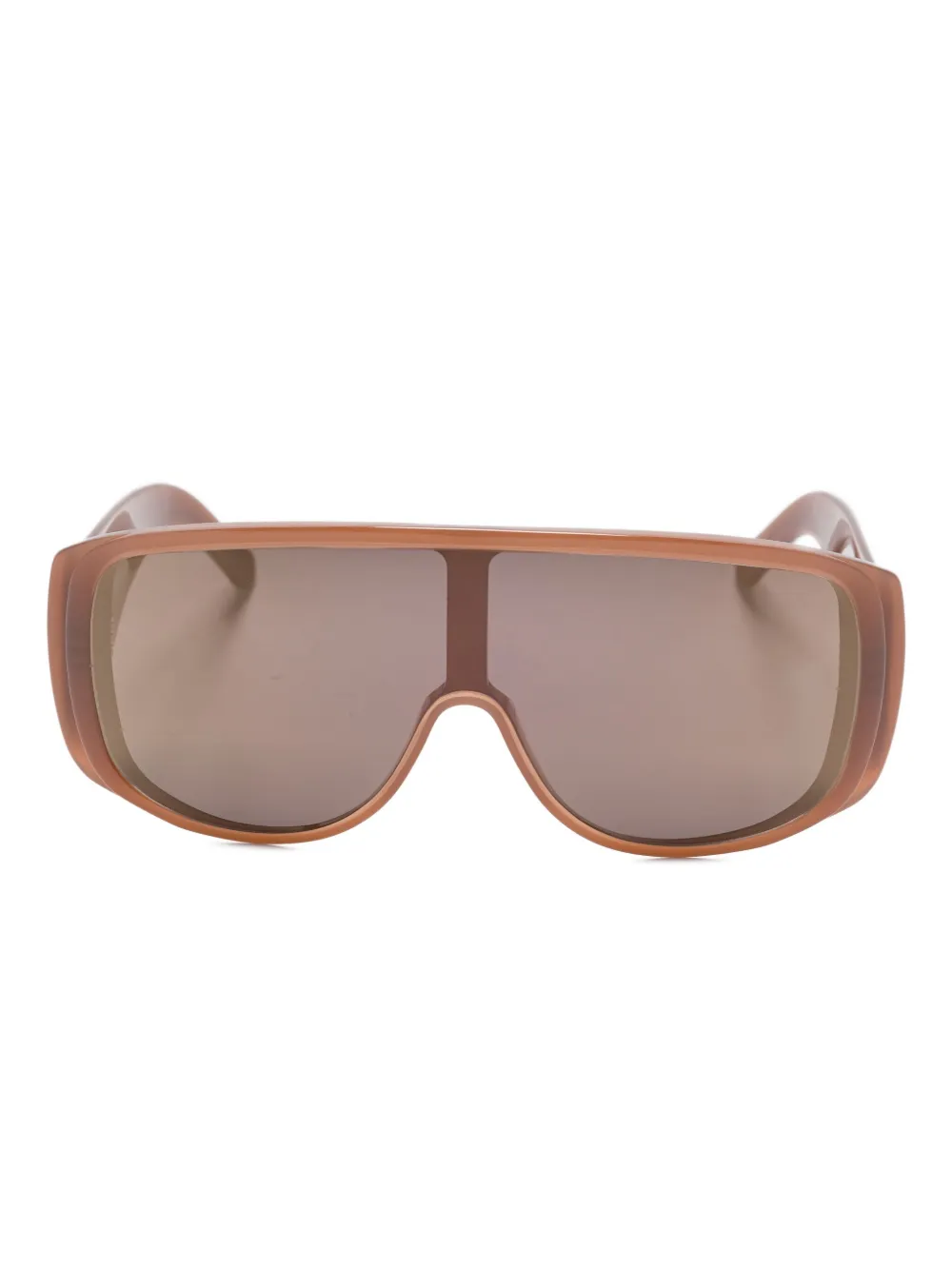 Защитные солнцезащитные очки MM6 Maison Margiela, коричневый
Защитные солнцезащитные очки MM6 Maison Margiela, коричневый