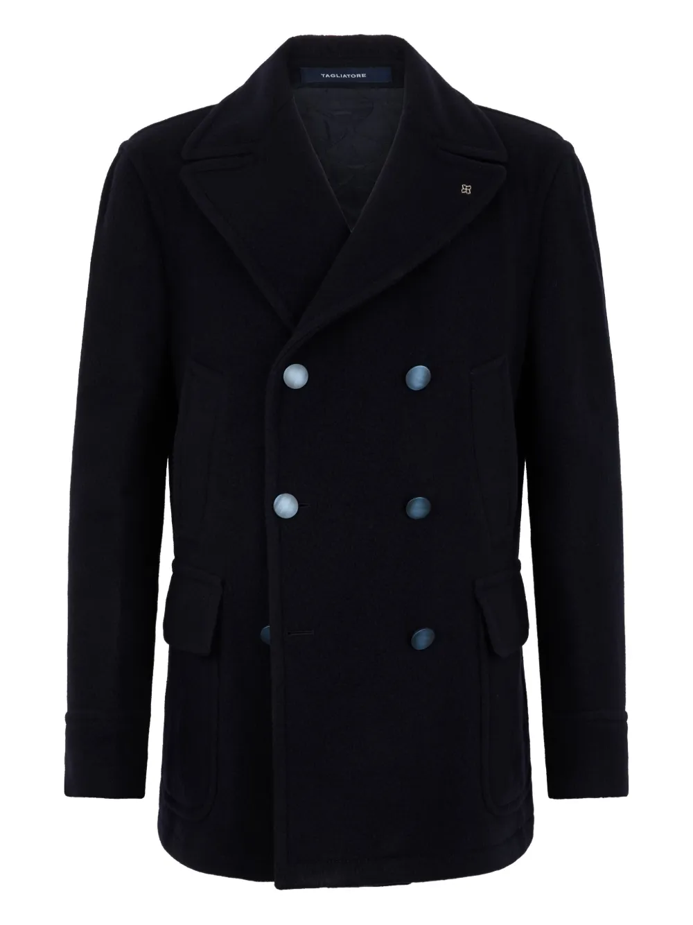 Двубортный бушлат с отворотами TAGLIATORE, синий
Двубортный бушлат с отворотами TAGLIATORE, синий
