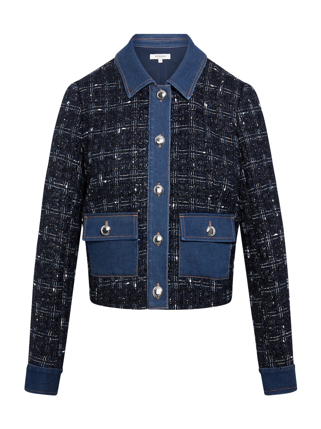 Morgan Куртка межсезонная '261-VINCA' в синем, темно-синем цвете
Morgan Куртка межсезонная '261-VINCA' в синем, темно-синем цвете