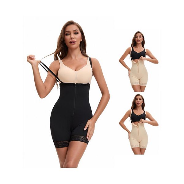 3 упаковки женского корректирующего белья для подтяжки бедер с застежкой спереди на крючках и молнии Inspire Chic, Black Beige
3 упаковки женского корректирующего белья для подтяжки бедер с застежкой спереди на крючках и молнии Inspire Chic, Black Beige