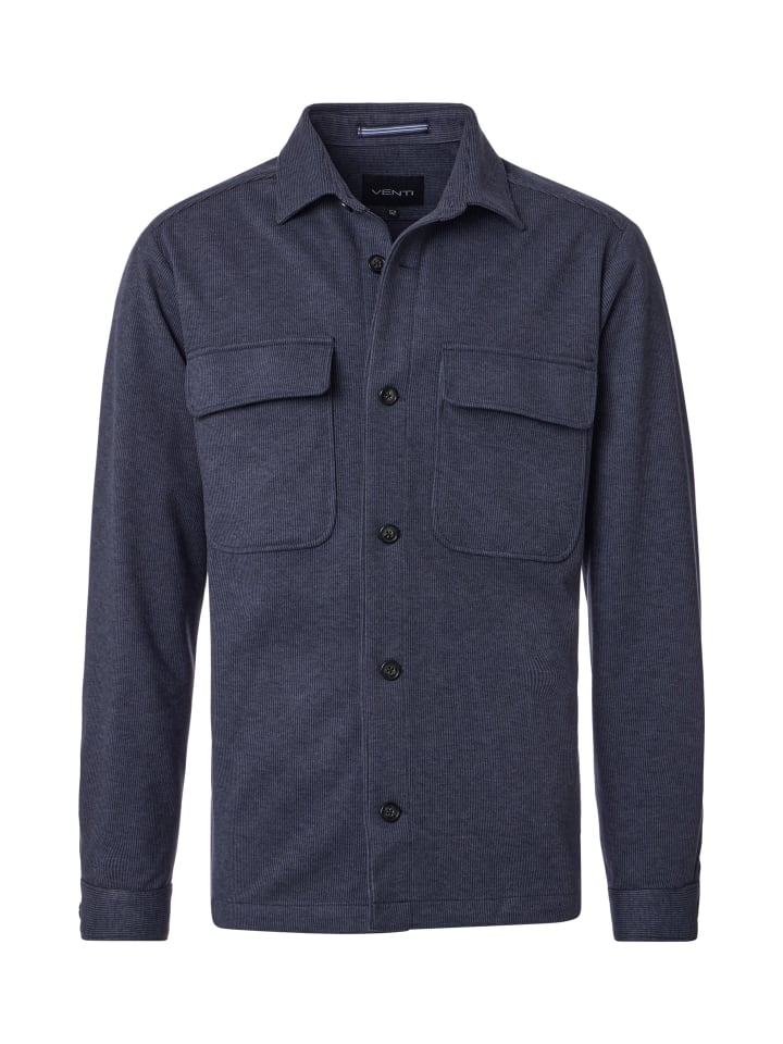 Деловая рубашка темно-синего цвета Venti
Деловая рубашка темно-синего цвета Venti