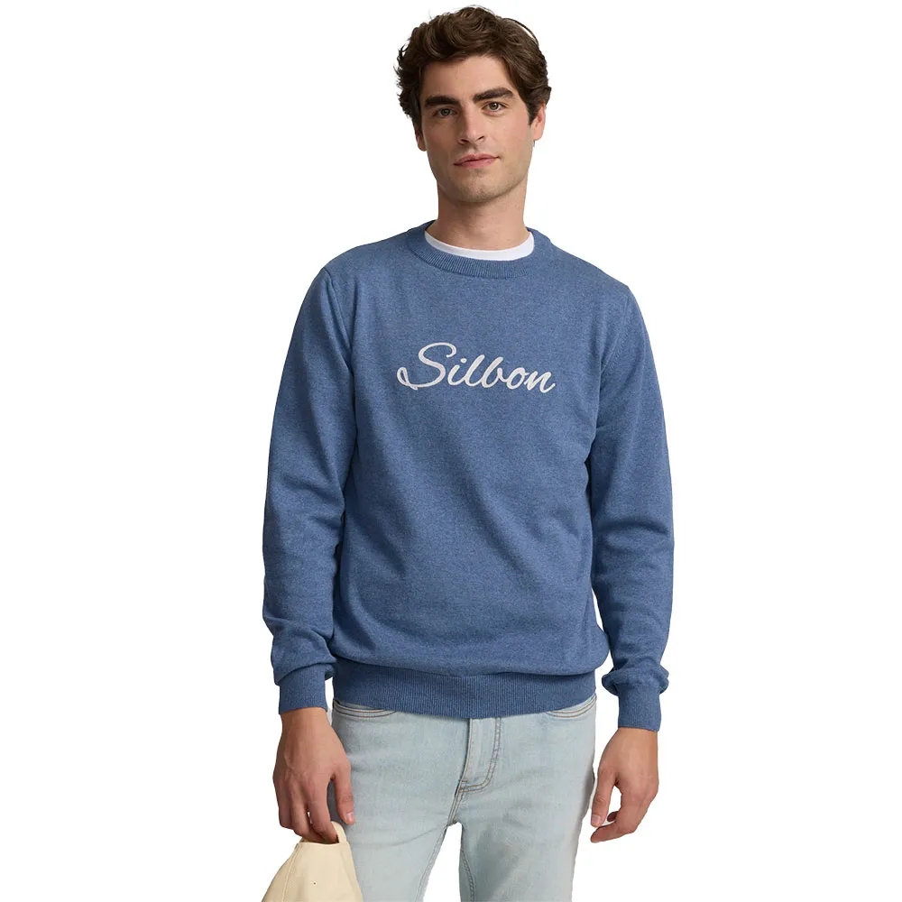 Свитер Silbon Jersey Liso, синий
Свитер Silbon Jersey Liso, синий