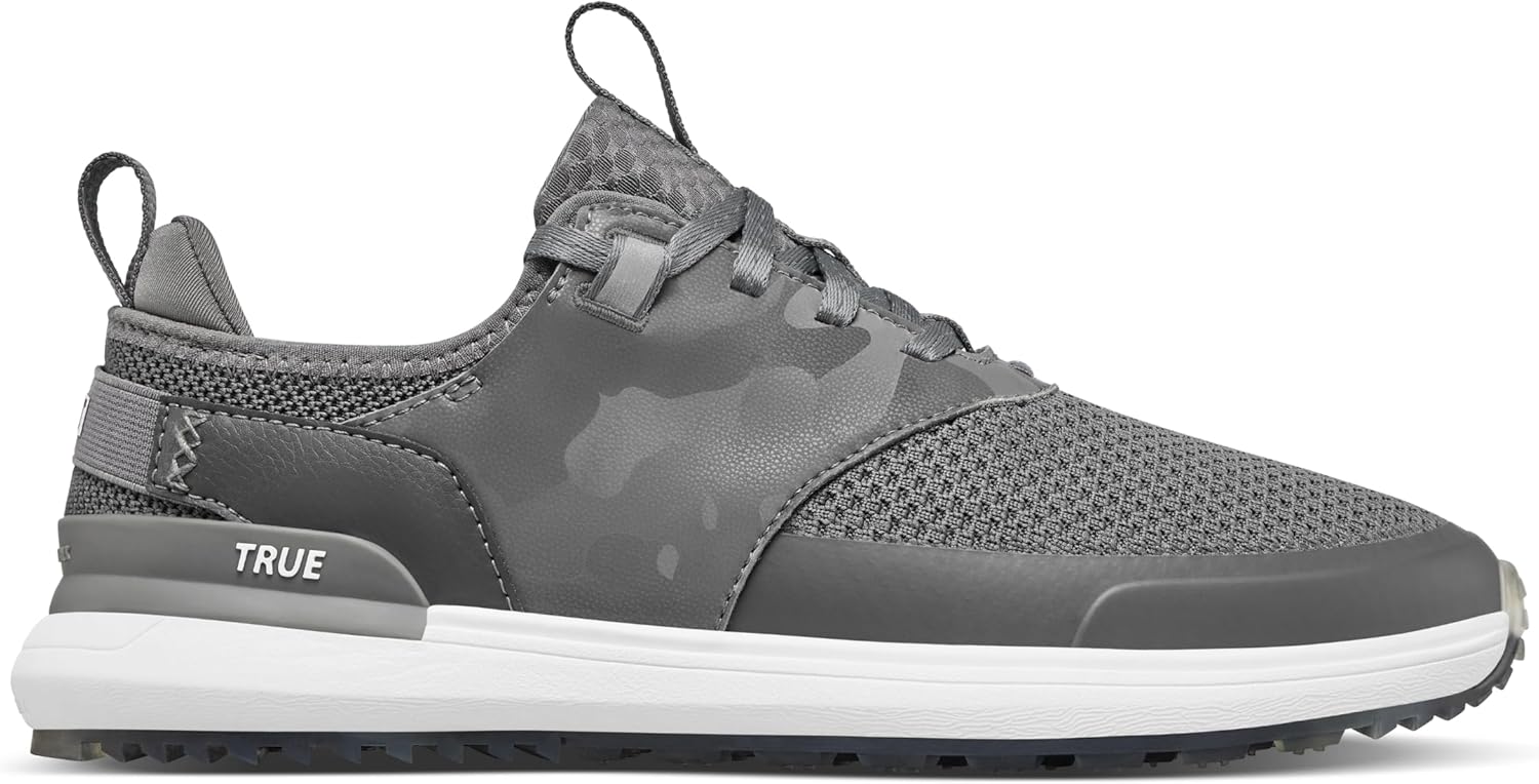 Мужские гольф-туфли True LUX Hybrid, водонепроницаемый трикотажный верх, 100 наппа True Linkswear, серый
Мужские гольф-туфли True LUX Hybrid, водонепроницаемый трикотажный верх, 100 наппа True Linkswear, серый