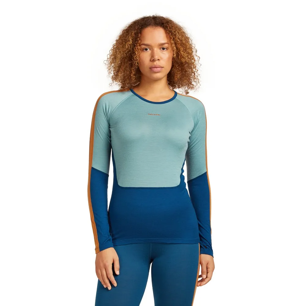 Базовый слой с длинным рукавом Icebreaker Merino 200 Oasis+ Crewe, синий
Базовый слой с длинным рукавом Icebreaker Merino 200 Oasis+ Crewe, синий