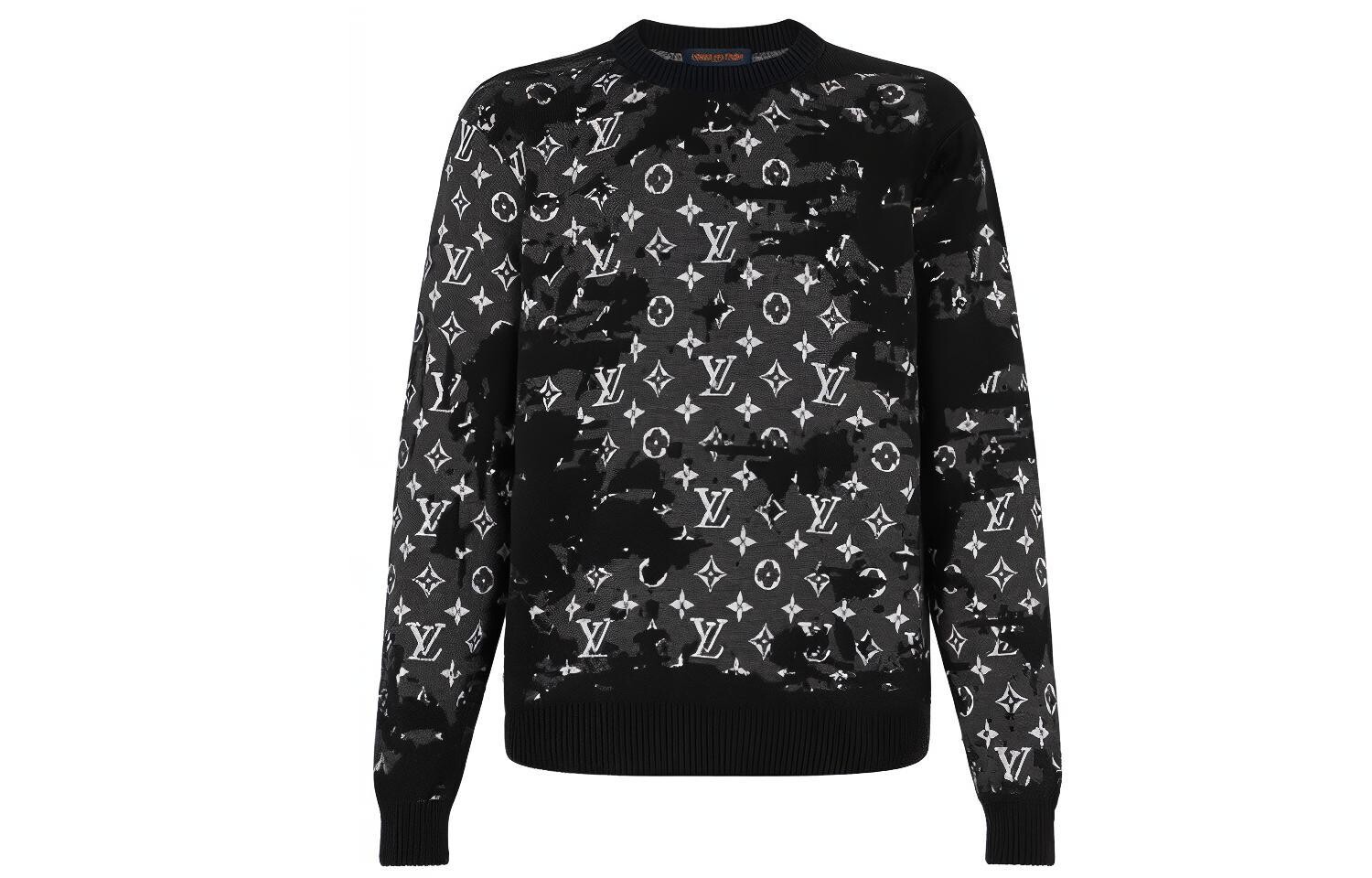 Свитер мужской Louis Vuitton с логотипом, черный / белый
Свитер мужской Louis Vuitton с логотипом, черный / белый