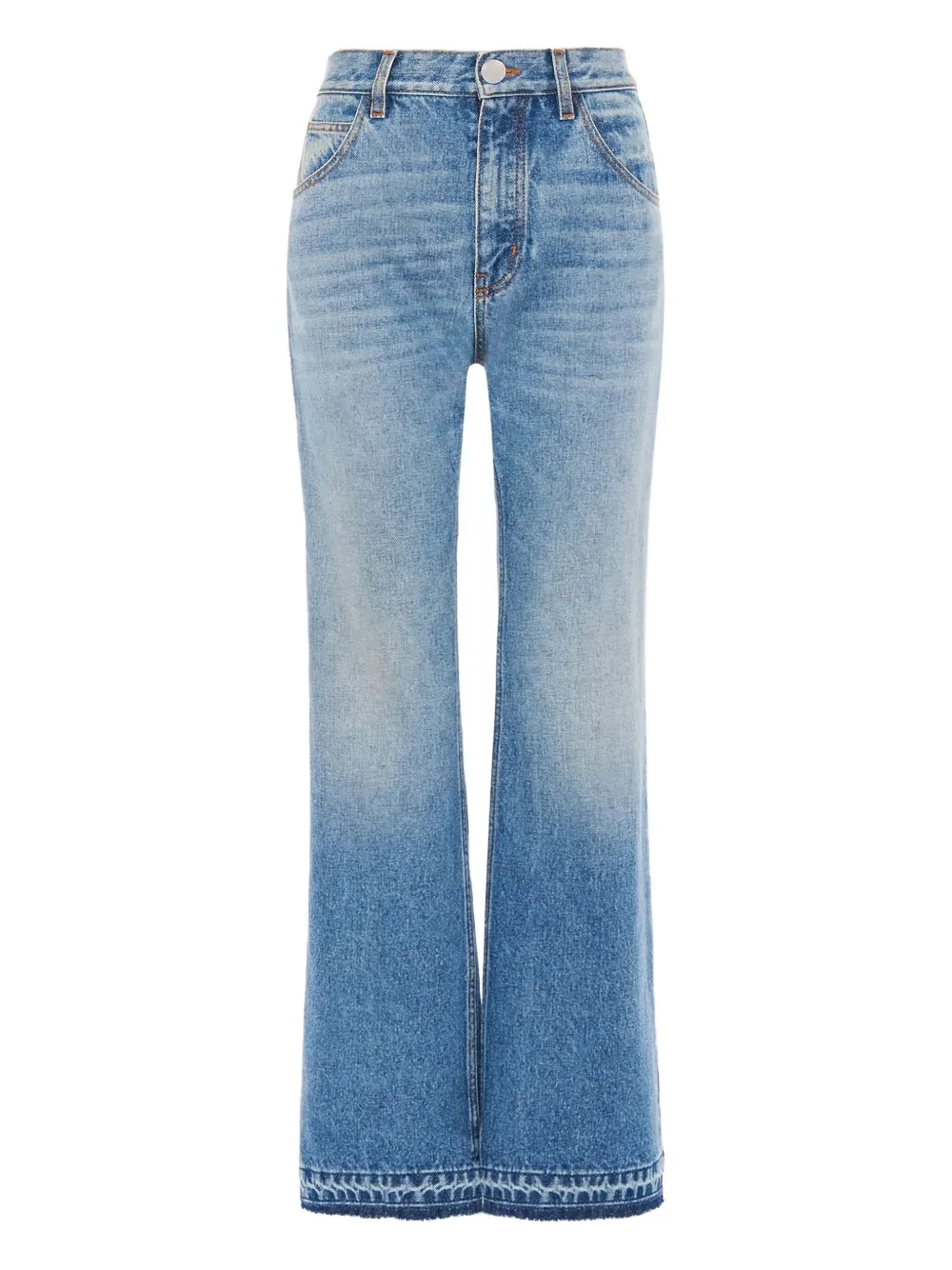 Расклешенные джинсы с бахромой CHLOÉ, синий
Расклешенные джинсы с бахромой CHLOÉ, синий