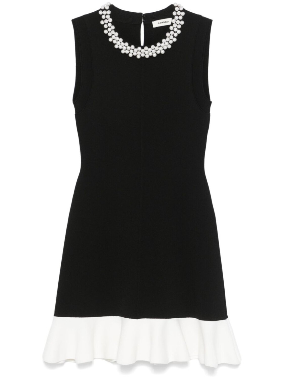 SANDRO платье мини с декоративным жемчугом, черный
SANDRO платье мини с декоративным жемчугом, черный