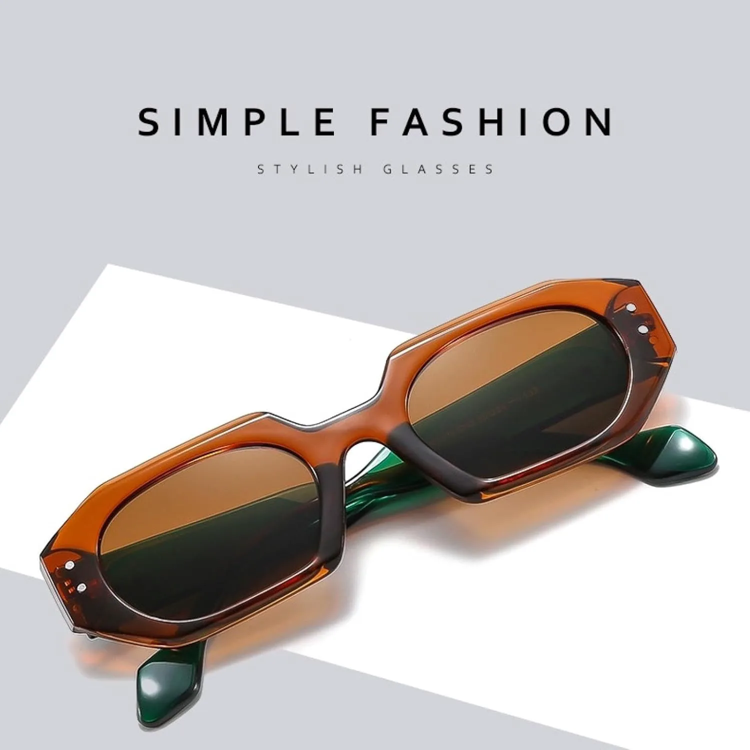 Модные солнцезащитные очки Polygon Small для женщин и мужчин с защитой от УФ-излучения UV400, винтажные, с заклепками, уникальные, для активного отдыха TVTBBVV, C6
Модные солнцезащитные очки Polygon Small для женщин и мужчин с защитой от УФ-излучения UV400, винтажные, с заклепками, уникальные, для активного отдыха TVTBBVV, C6