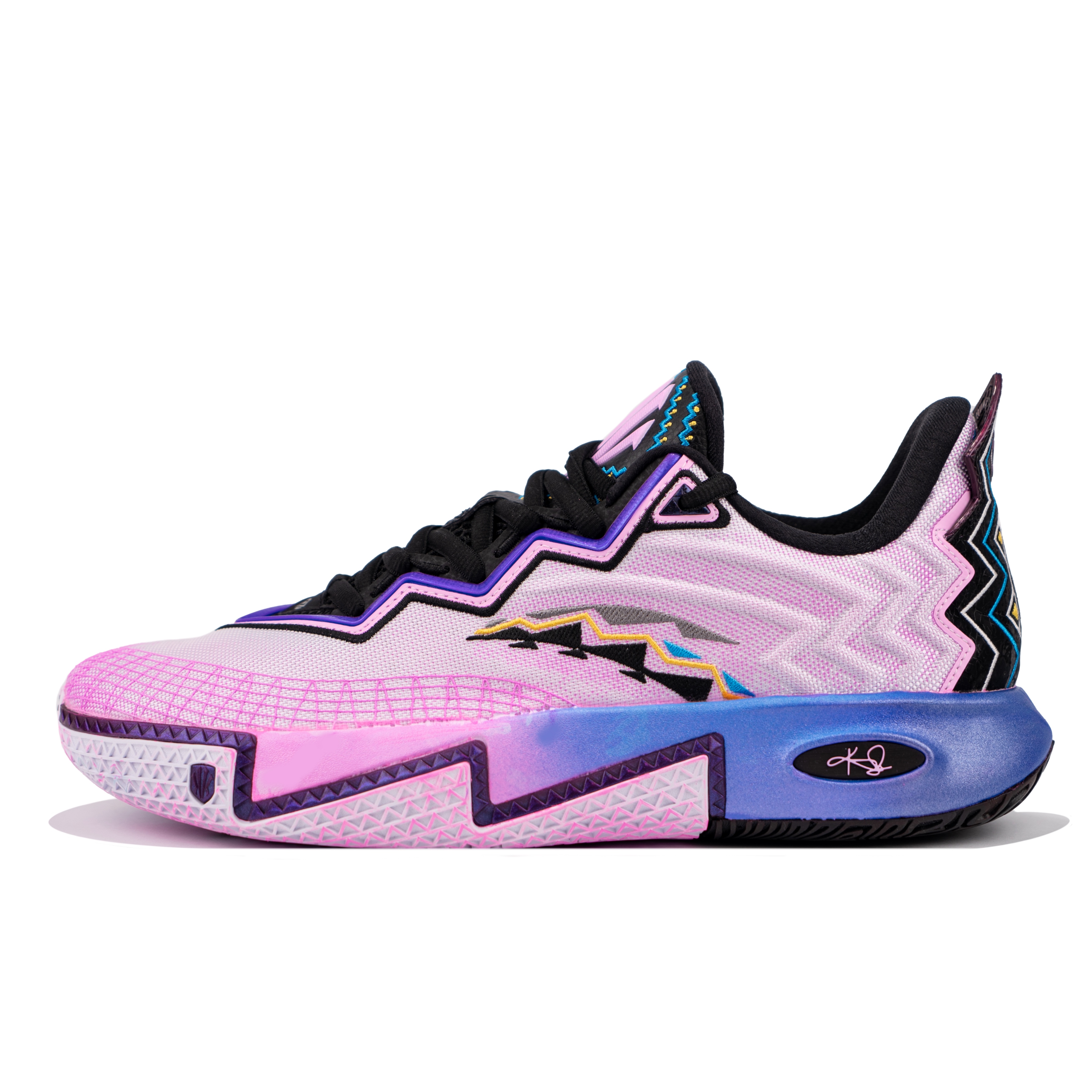 ANTA Баскетбольные кроссовки KAI 2 с амортизацией, противоскользящие, с низким верхом и технологией Nitrogen, синие, мужские, грязно-розовые
ANTA Баскетбольные кроссовки KAI 2 с амортизацией, противоскользящие, с низким верхом и технологией Nitrogen, синие, мужские, грязно-розовые